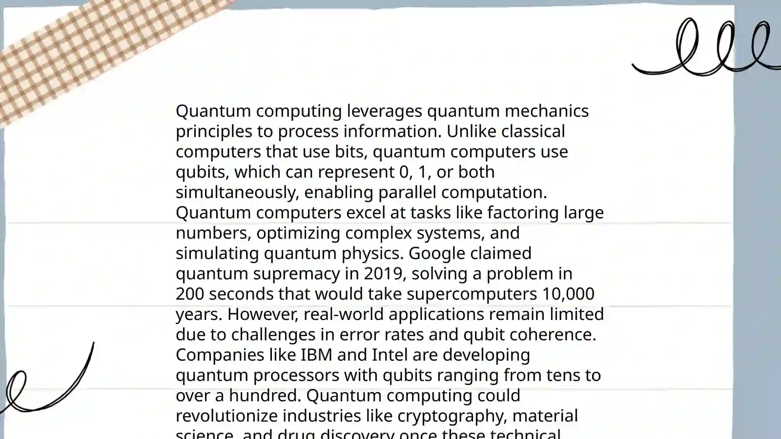 Science and technology 4