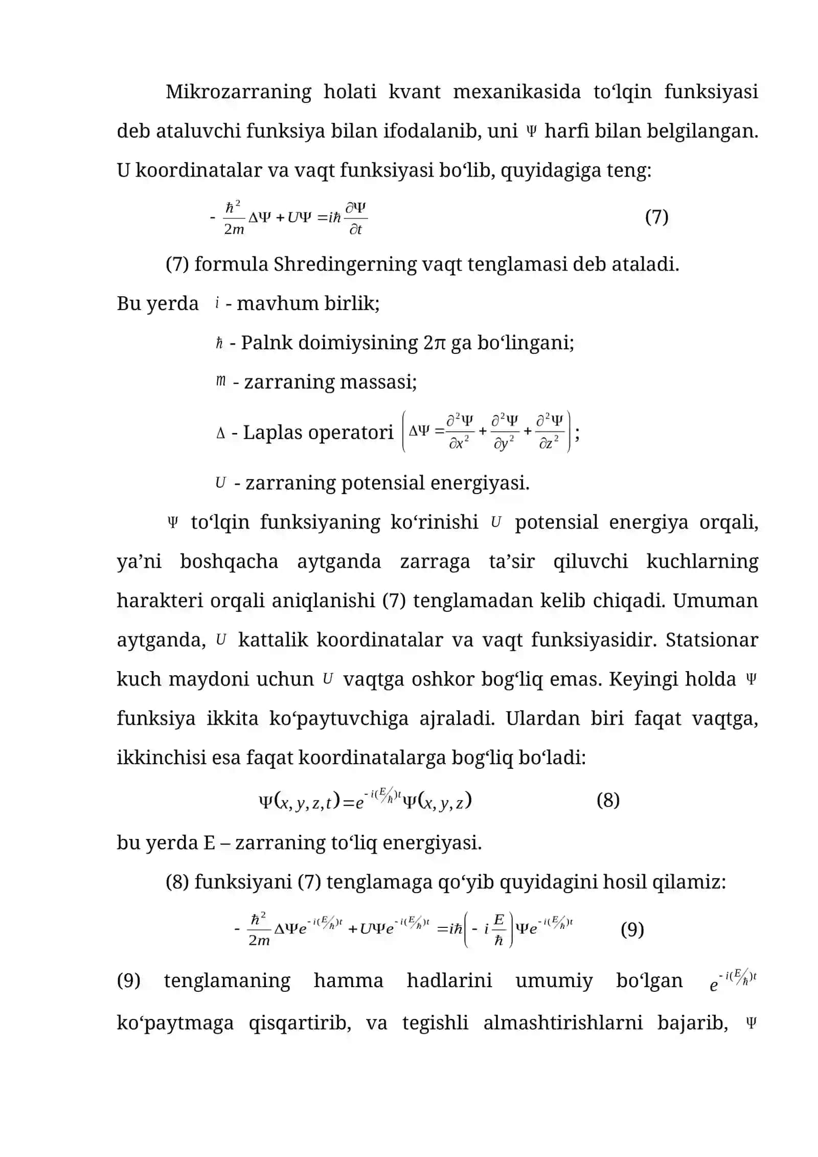 Mikrozarrachalarning to‘lqin xususiyatlari 4