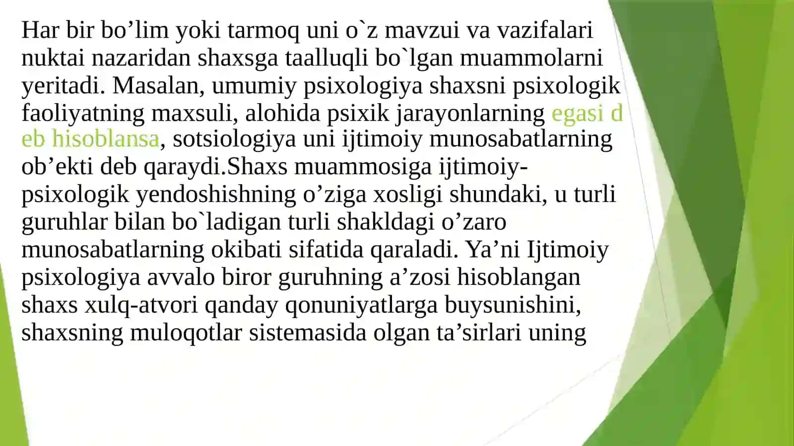 Ijtimoiy Psixologiyada Shaxs Muammosi 4