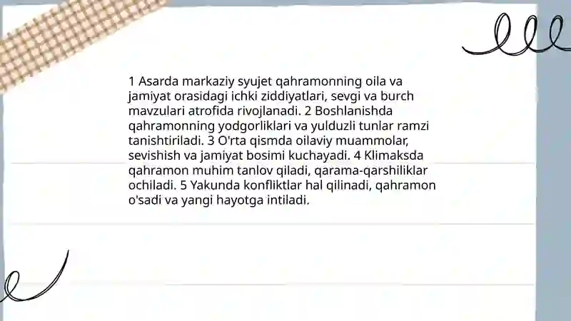 Yulduzli tunlar 4