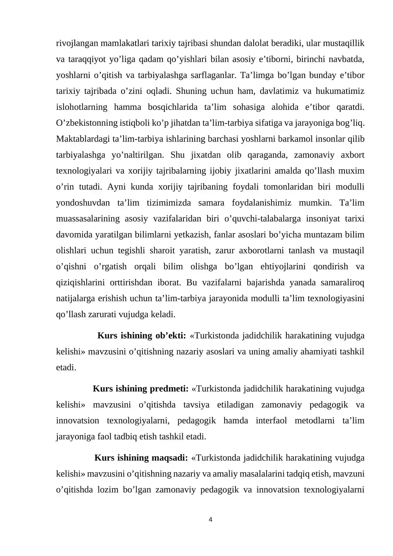 MAHMUDXO’JA BEHBUDIY VA MUNAVVARQORI ABDURASHIDXON O’G’LINING JADIDCHILIK HARAKATI VA TA’LIM-TARBIYA BORASIDAGI QARASHLARI 4