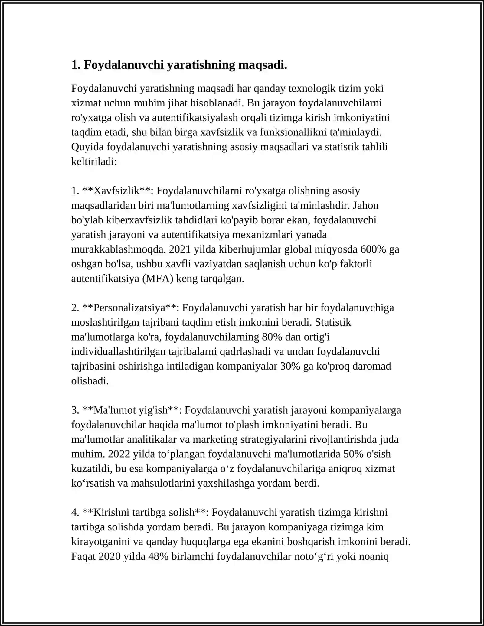 O'ZBEKISTON RESPUBLIKASI OLIY TA’LIM FAN VA INNOVATSIYA VAZIRLIGI 4