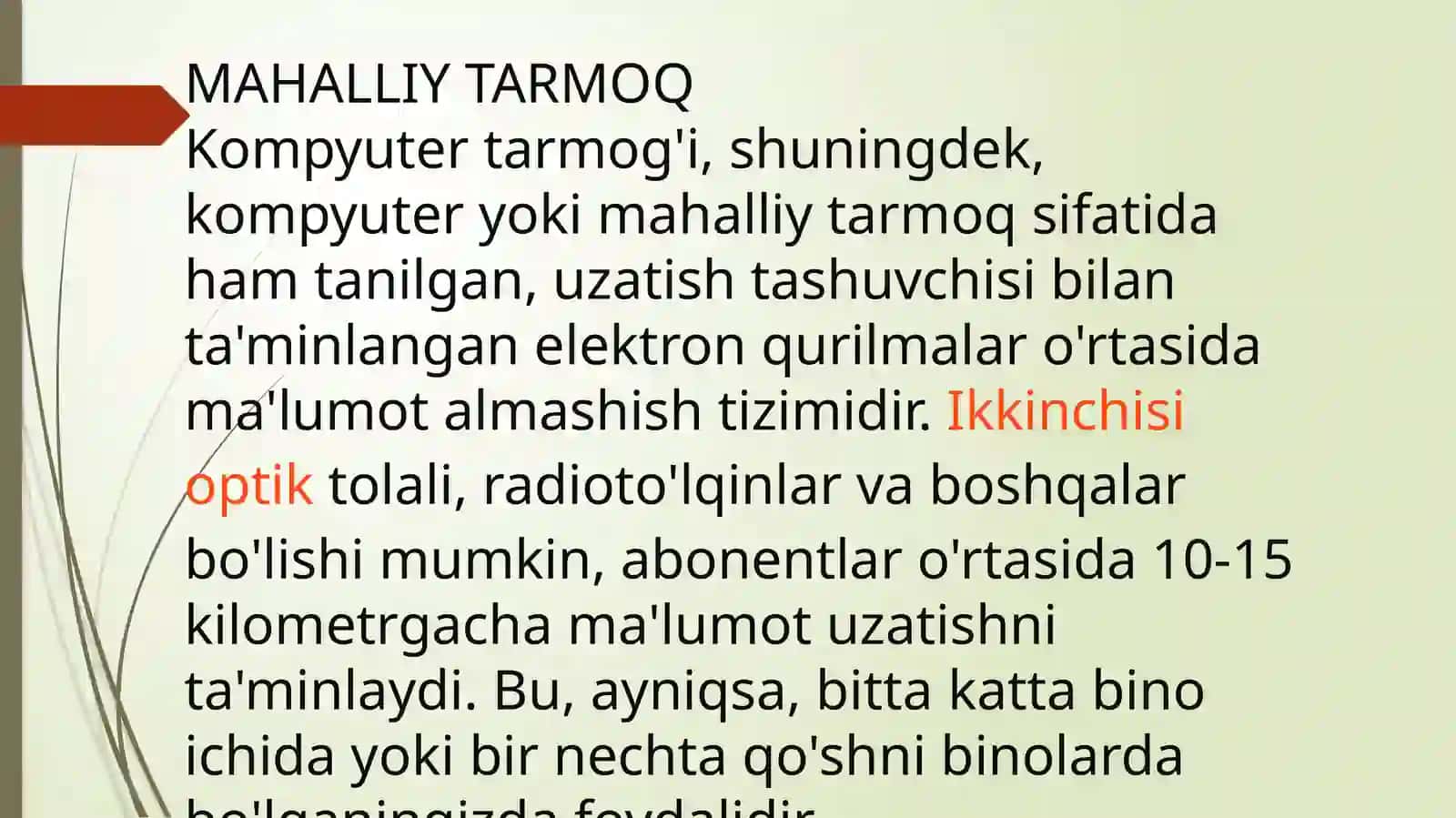 Lokaltarmoqdama’lumotlaralmashinuvmodeli 4