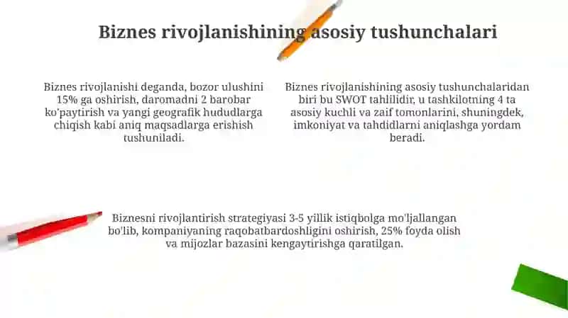 Innovatsiyalar va biznes rivojlanishi 4