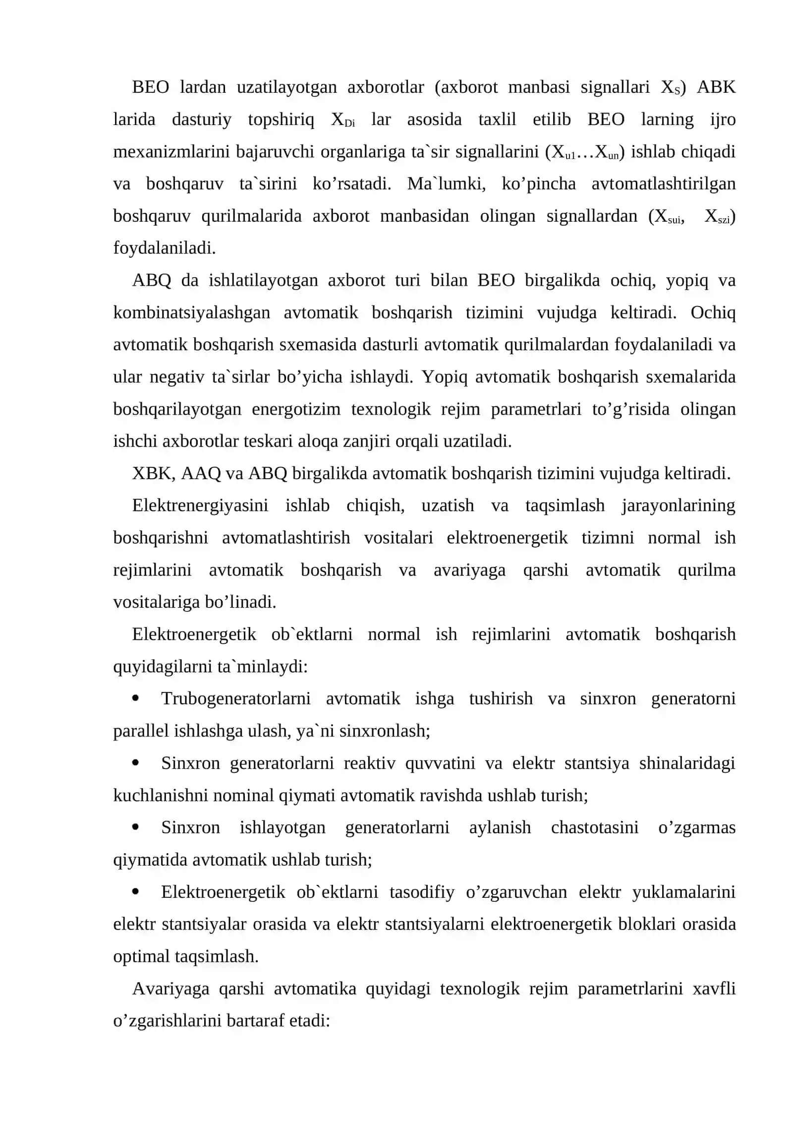 Elektr energetikasi boshqaruv tizimi 4