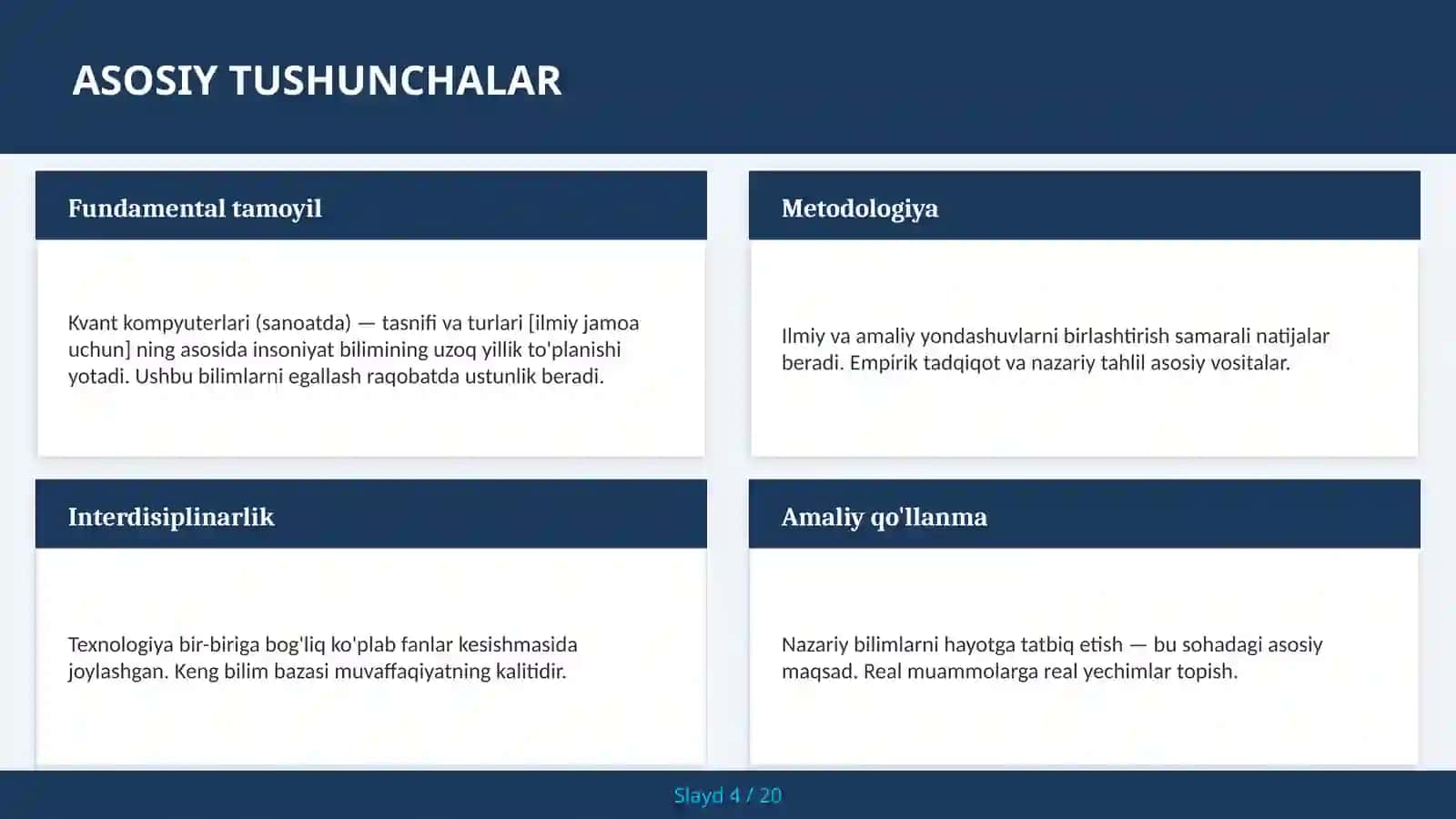 Kvant kompyuterlari (sanoatda) — tasnifi va turlari [ilmiy jamoa uchun] 4