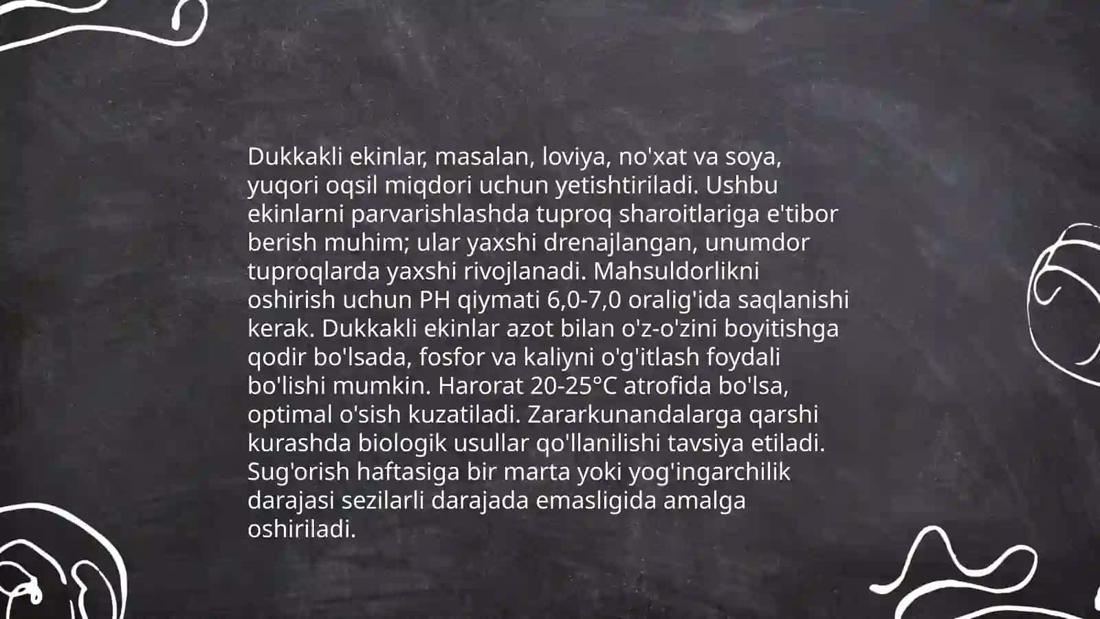 Don va dukkakli ekinlarni yetishtirish 4