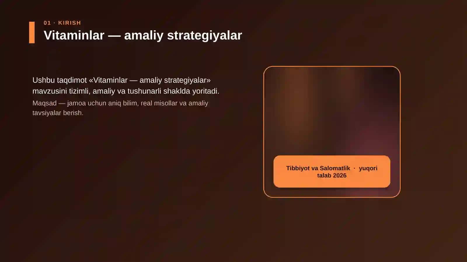 Vitaminlar — amaliy strategiyalar 4