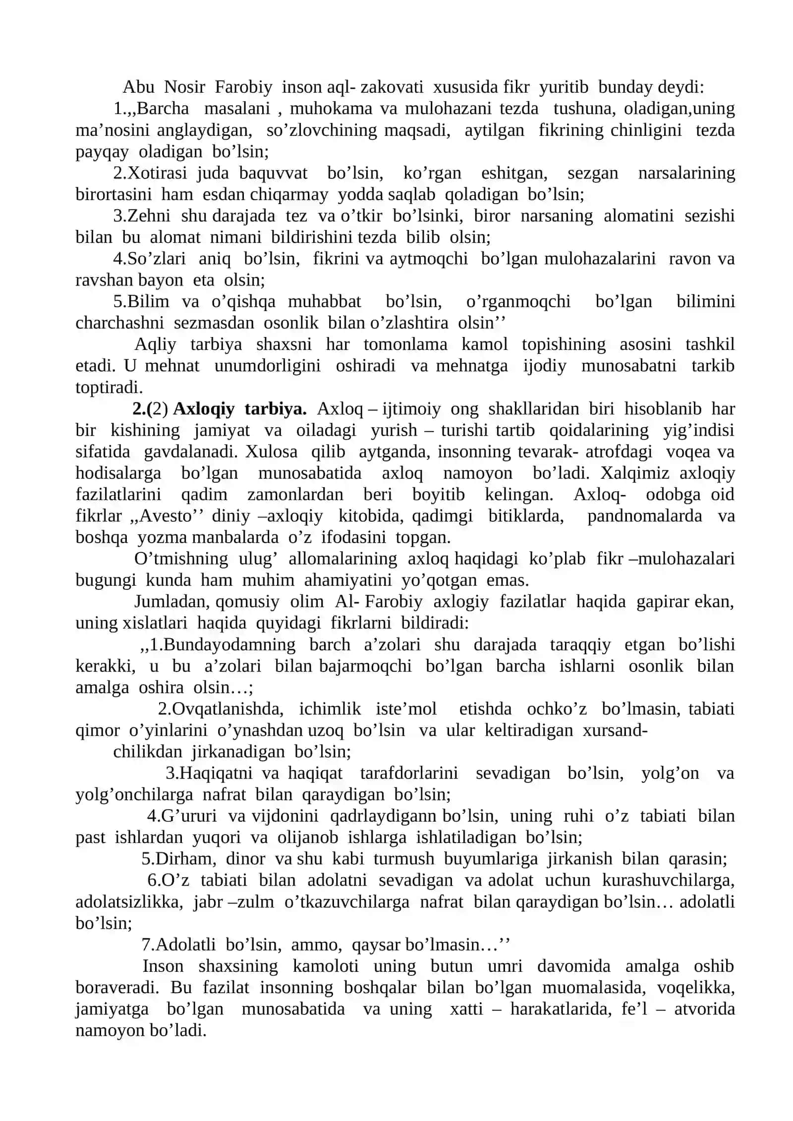 O'qitishning ta'limiy tarbiyaviy va kamol toptiruvchi vazifalari 4