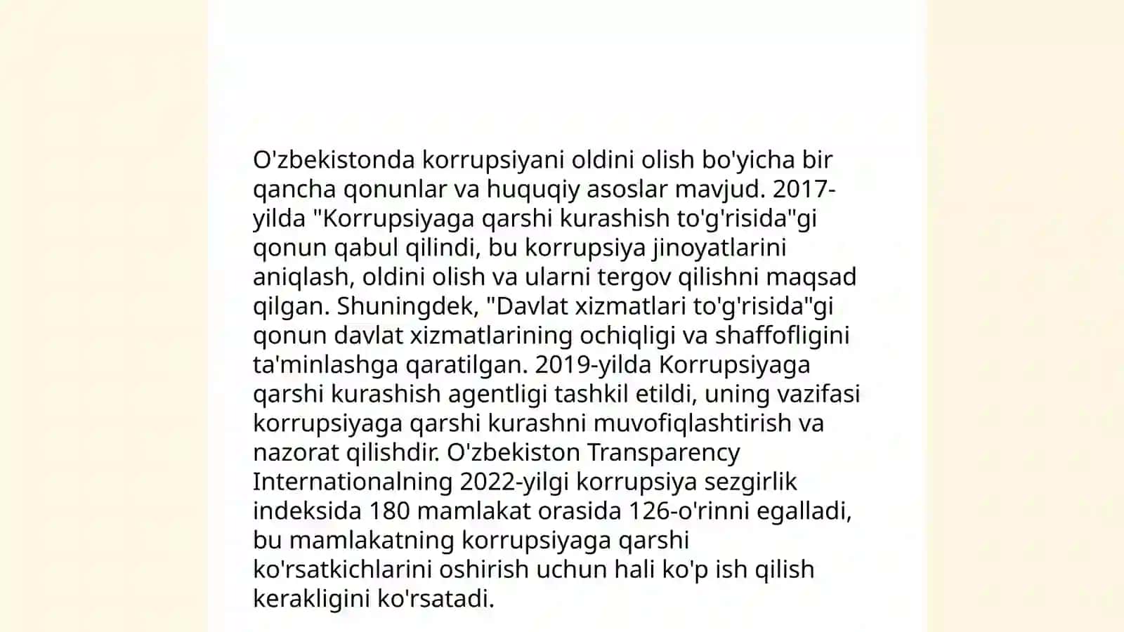 Oʻzbekistonda korrupsiyaga qarshi kurash mexanizmlari 4