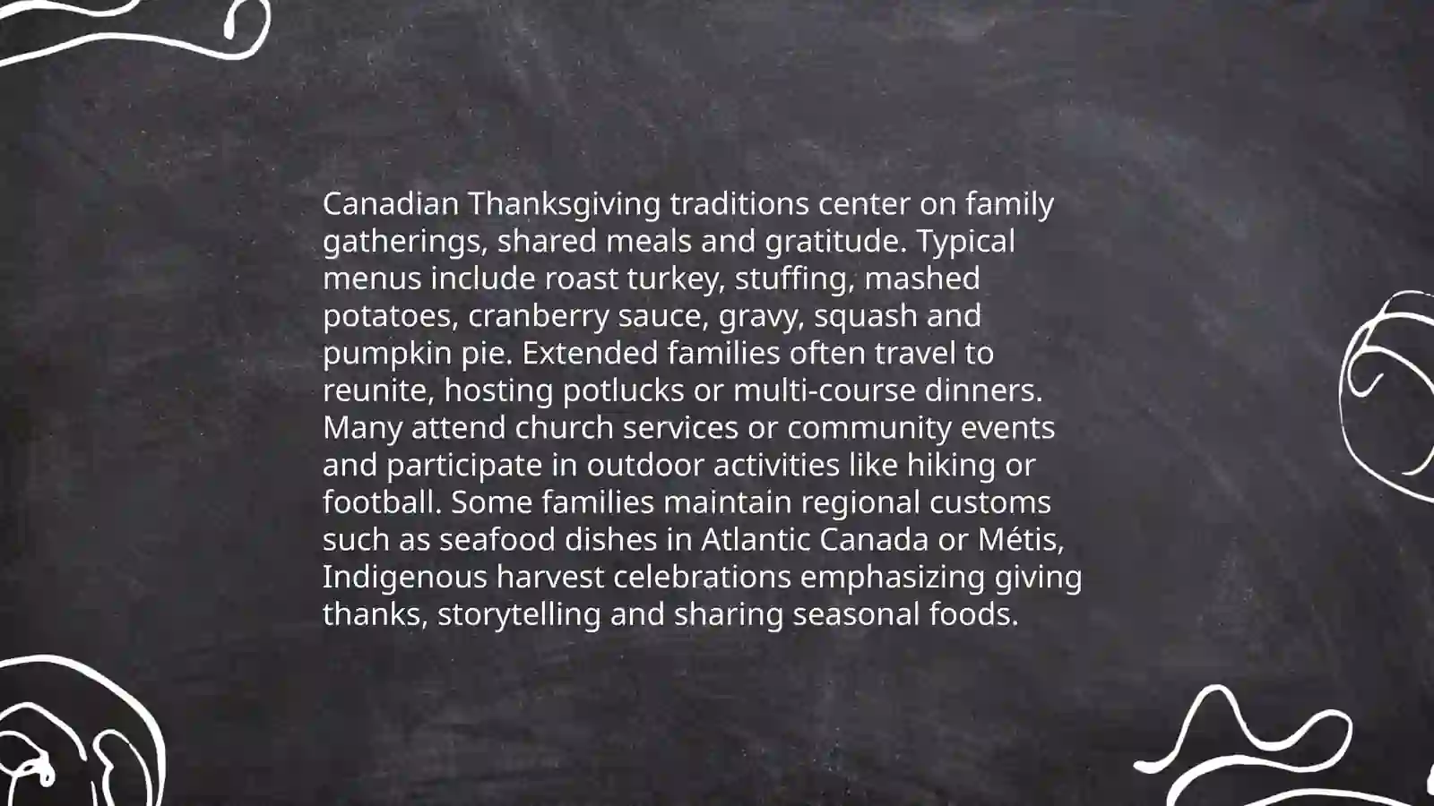 The customs and traditions of Canada 4