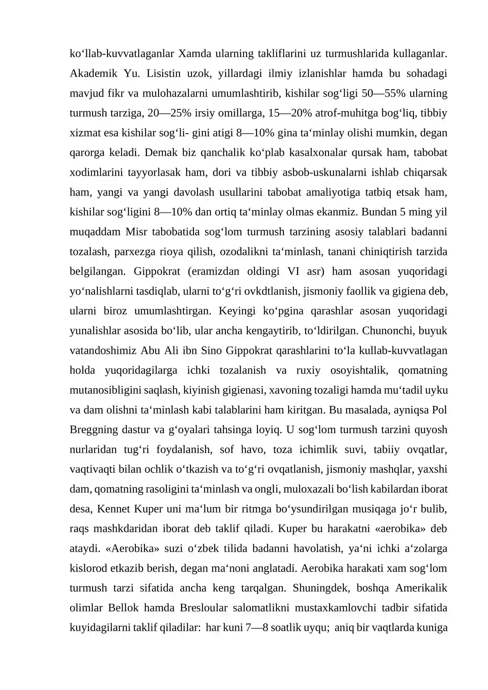 Sog‘lom turmush tarzi (hamshiralik ishi) 4