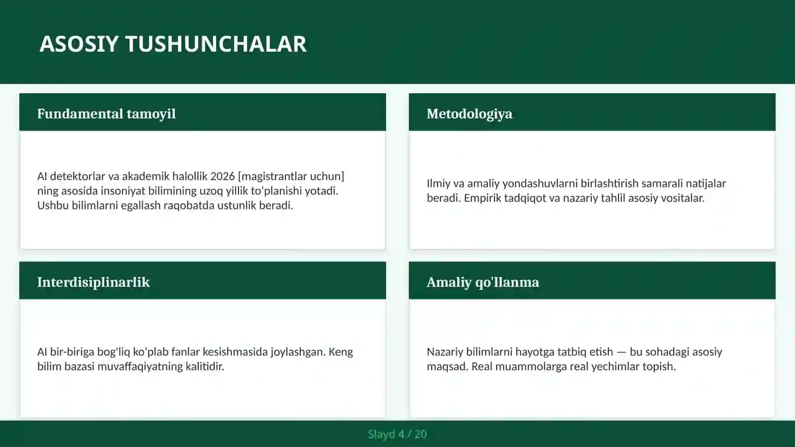 AI detektorlar va akademik halollik 2026 [magistrantlar uchun] 4