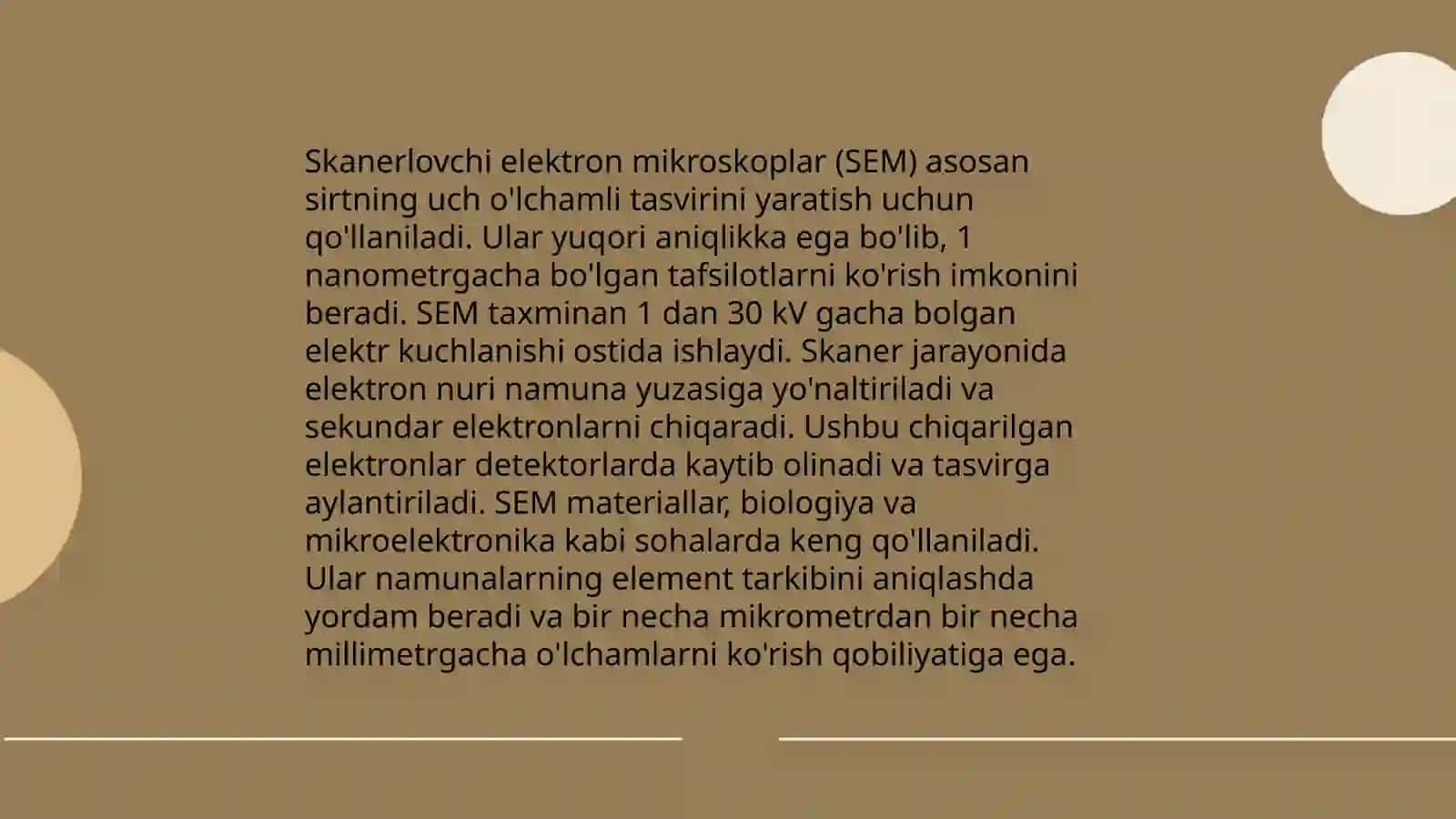 Elektron mikroskoplar skanerlovchi va transmission mikroskoplar usullarining biologiya va tibbiyotdagi ahamiyati 4