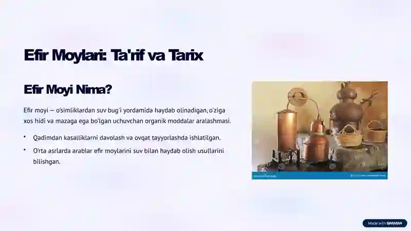 Terpenoidlar saqlovchi dorivor o'simliklar 4