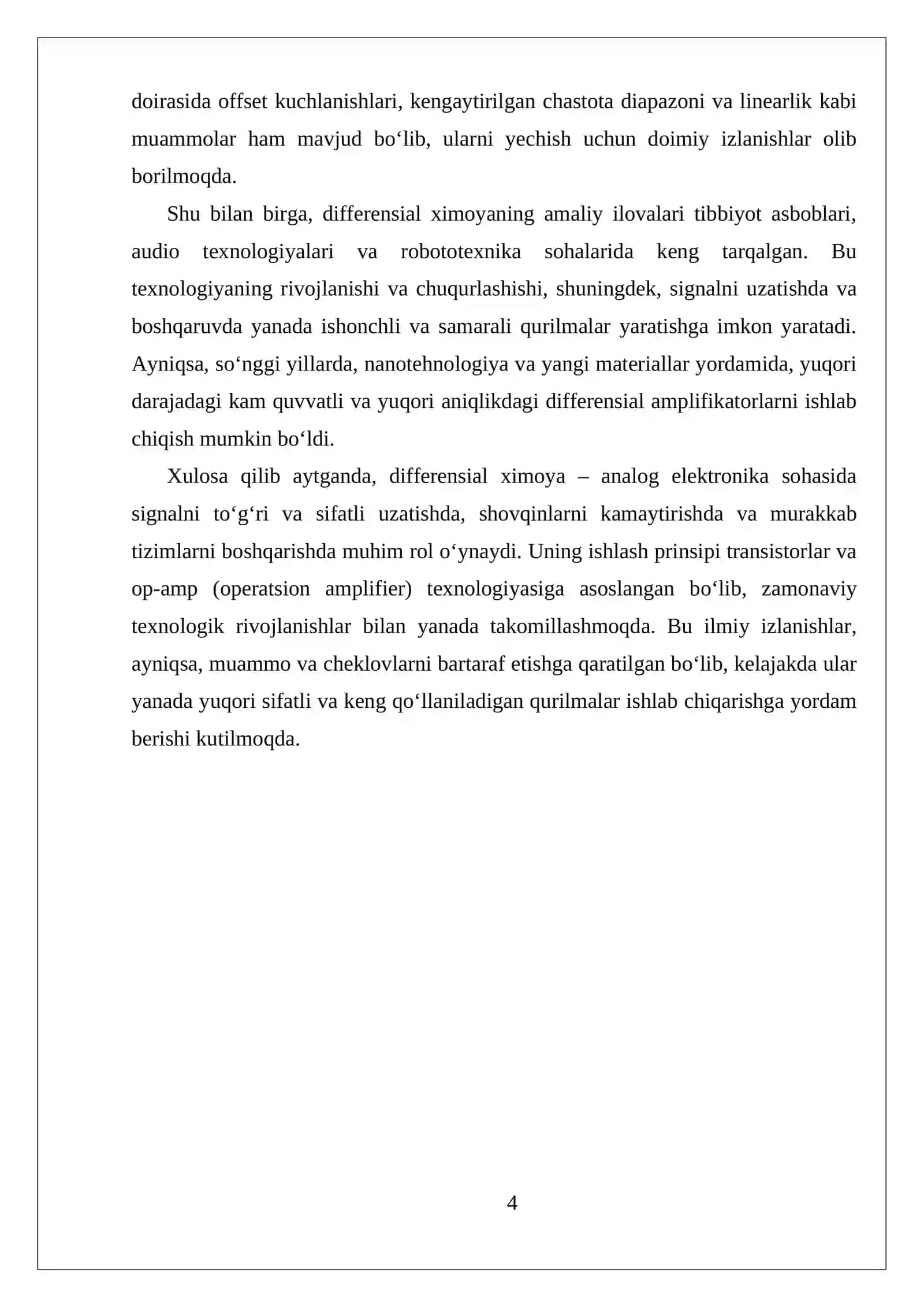 MUSTAQIL ISH DIFERNSIAL XIMOYANING VAZIFASI VA ISHLASH PRINSIPI 4