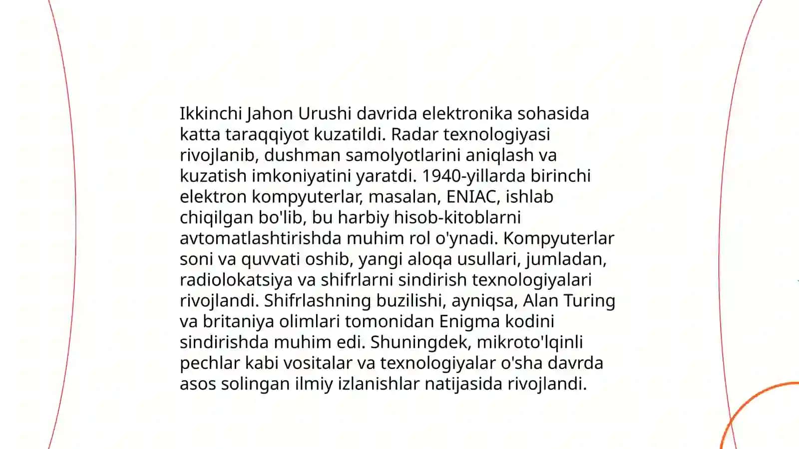 Elektronikaning rivojlanish tarixi, zamonaviy holati va istiqbollari 4