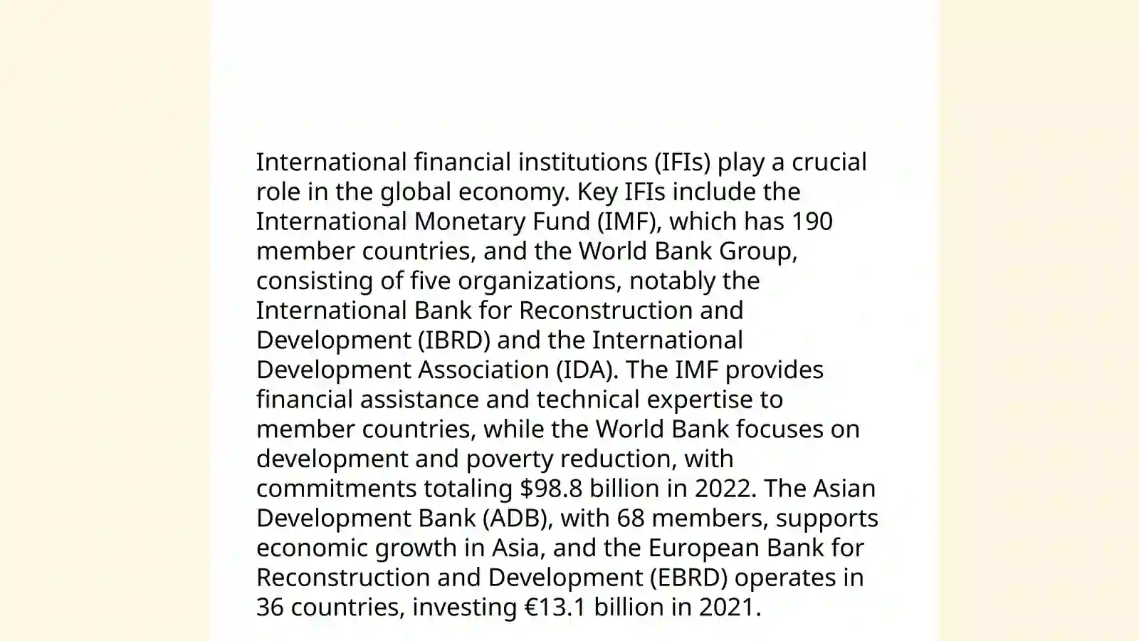 International economic relations 4