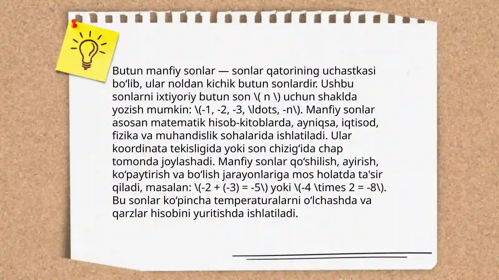 Butun sonlar 4