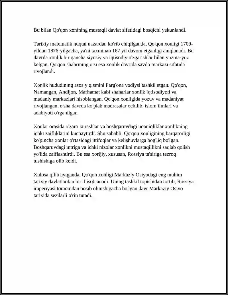 QO'QON XONLIGINI TARIXI 4