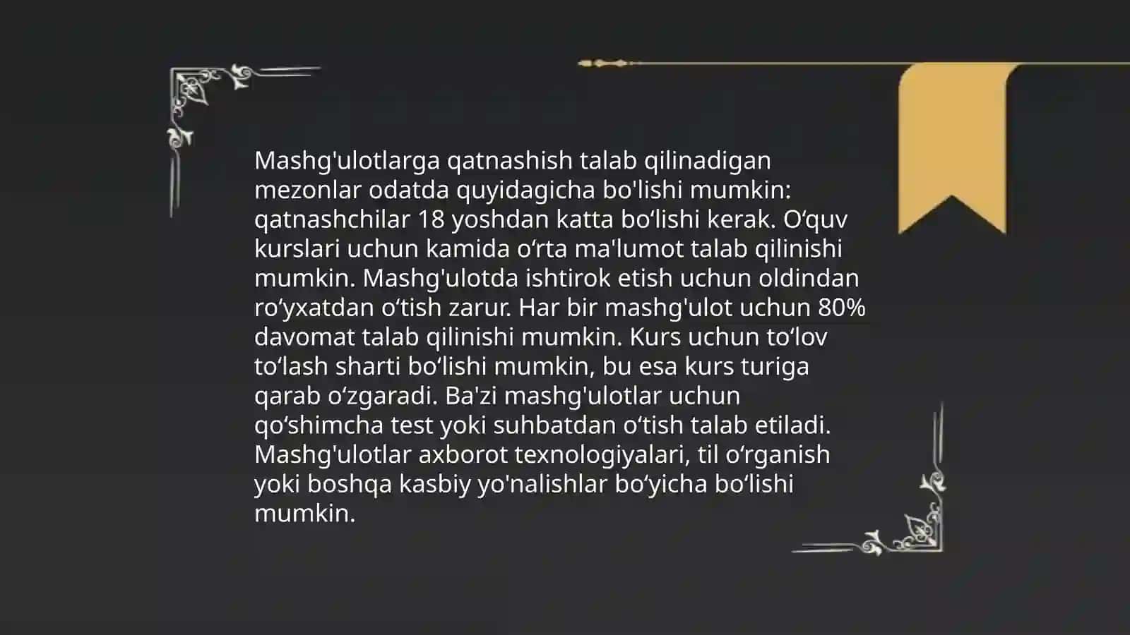 Pedagogik talablar 4
