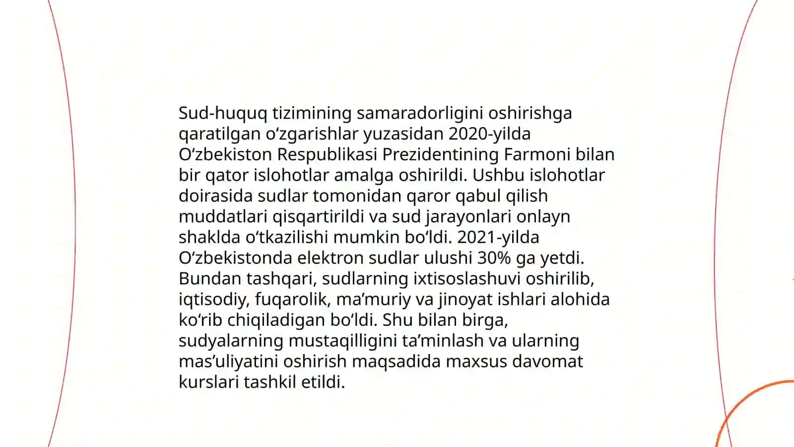 O‘zbekiston Respublikasining sud-huquq islohotlari 4