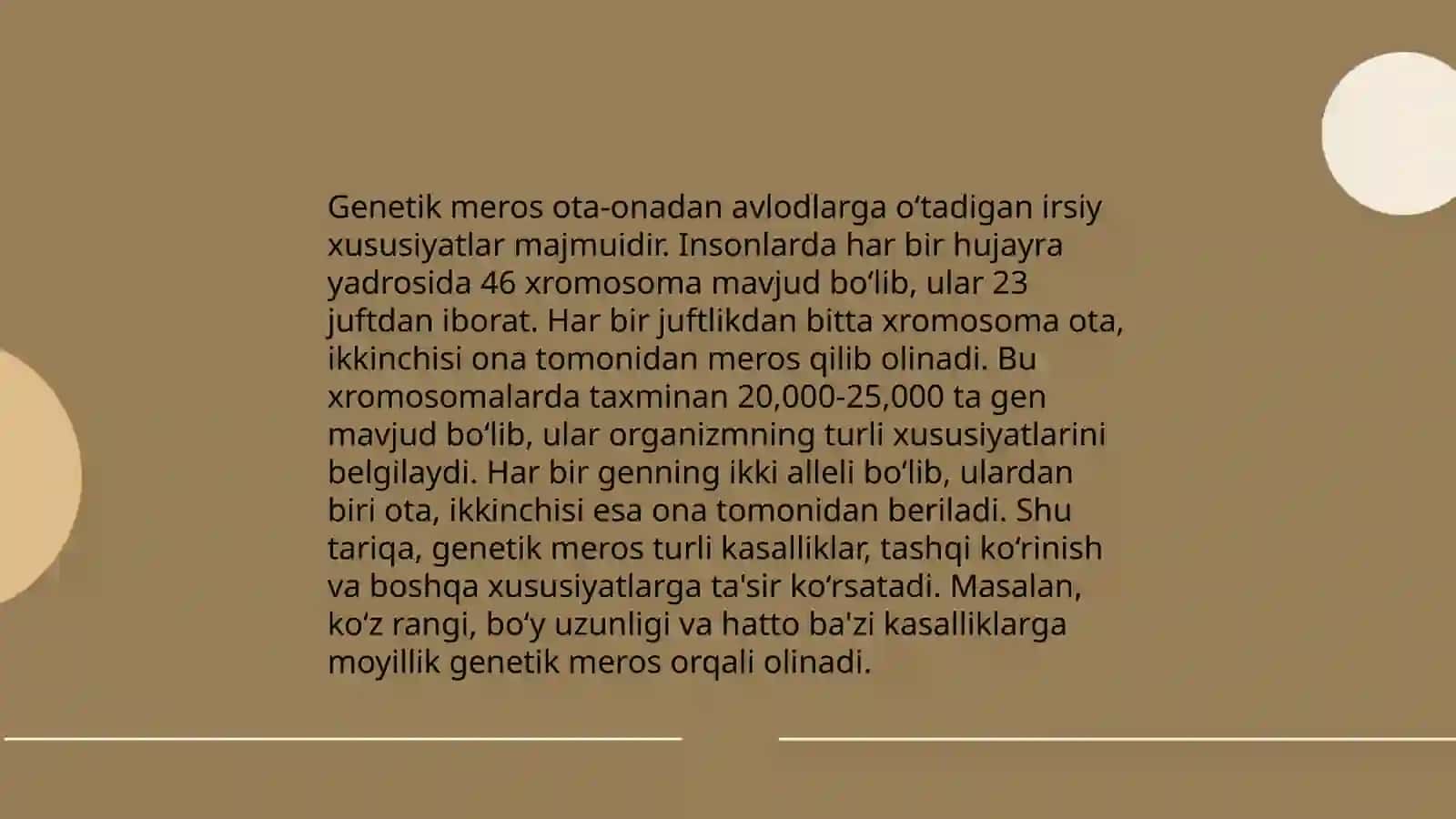Odamning o'sishi va rivojlanishi qonunyatlari 4