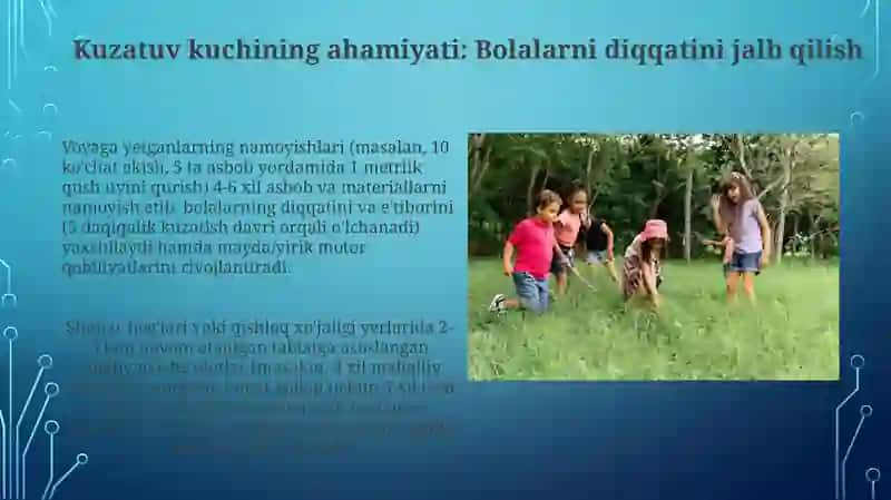 Tabiat Sinfxonasida: Kattalar Mehnatini Kuzatish 4