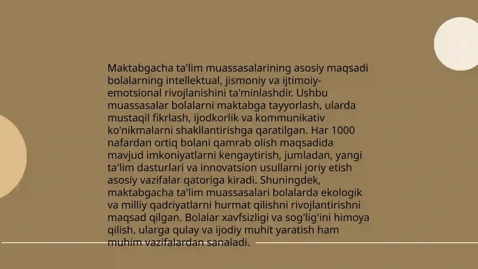 Ilk va maktabgacha yoshdagi bolalar pedagogikasi fanining maqsad va vazifalari 4