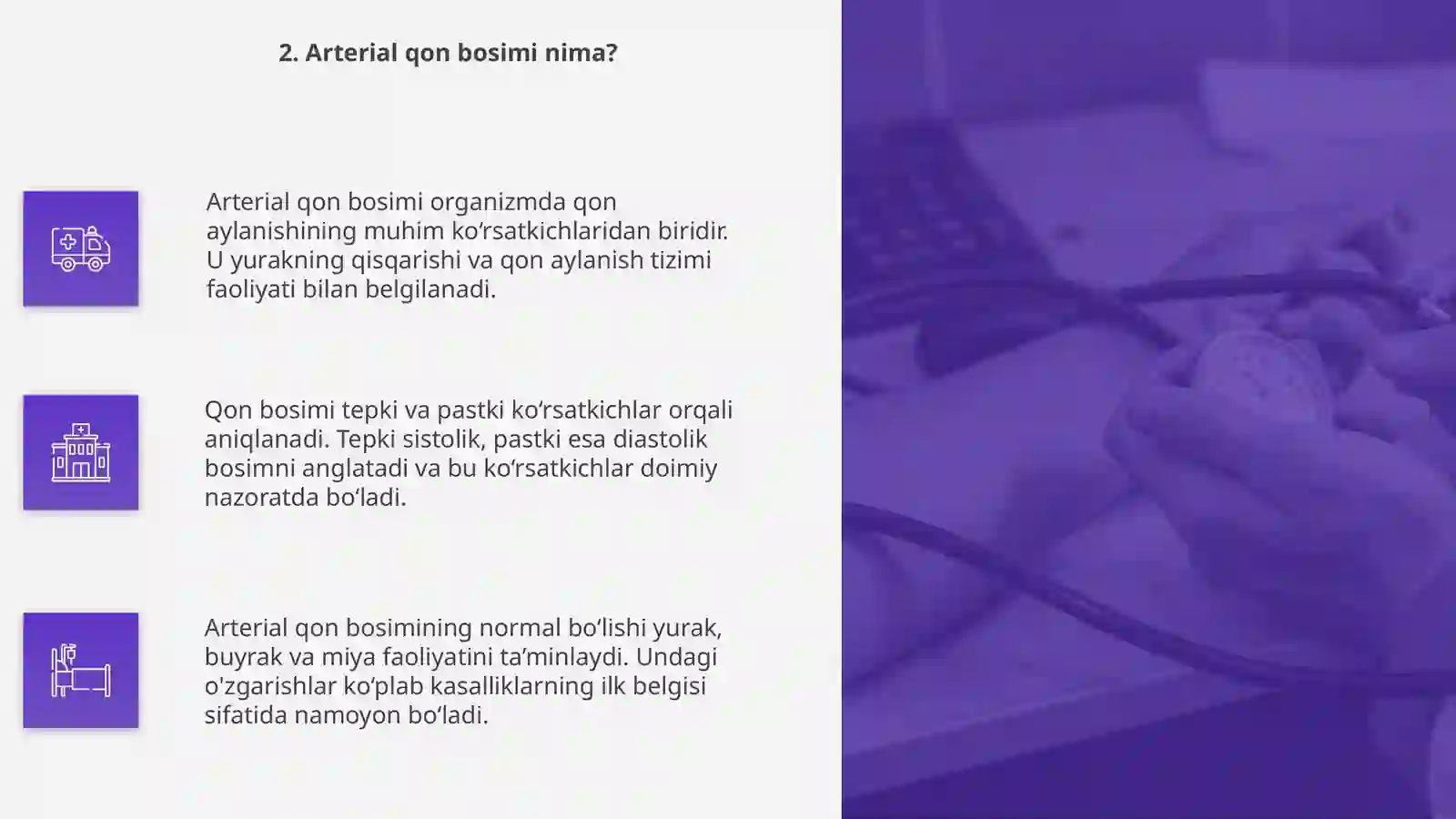 Arterial qon bosimi va periferik pulsni tibbiyotda ahamiyati 4