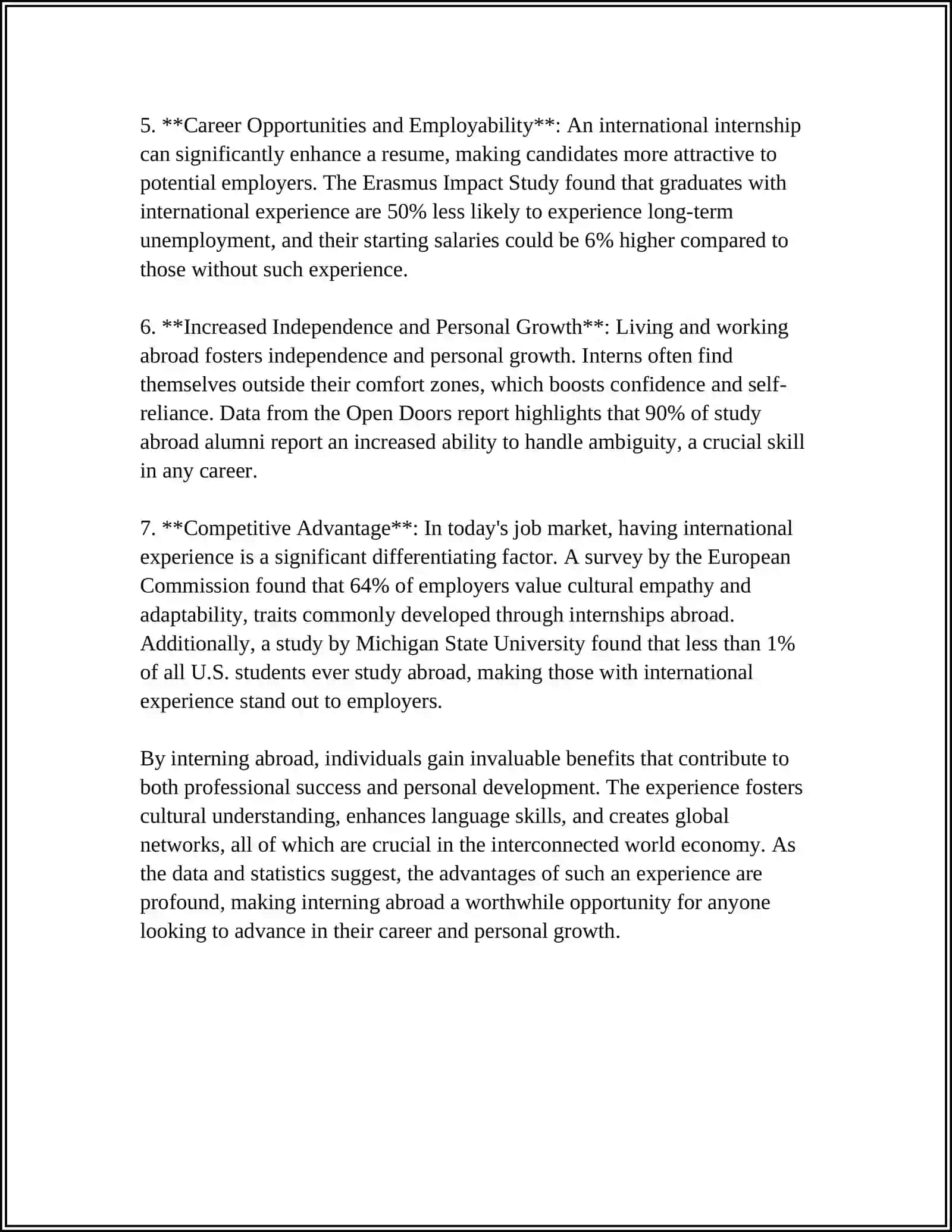 Internships Abroad 4