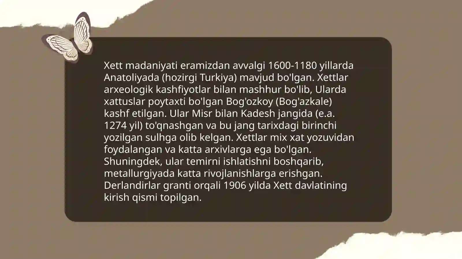 Xettlar tarixi 4