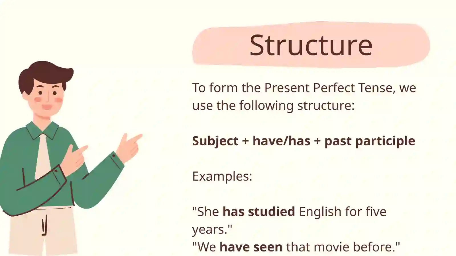 A Present Perfect Tense Presentation 4