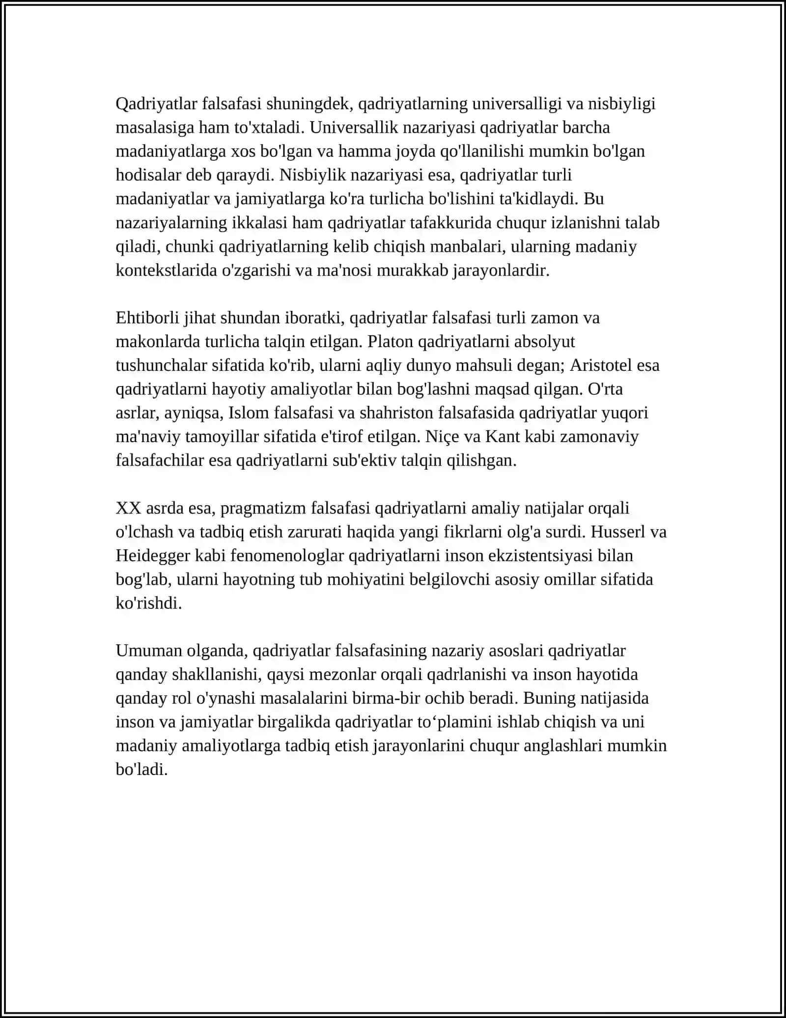 QADRIYATLAR FALSAFASI 4