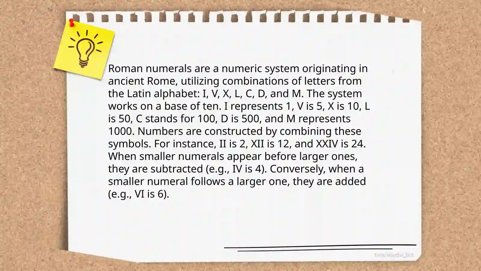 Numerals 4