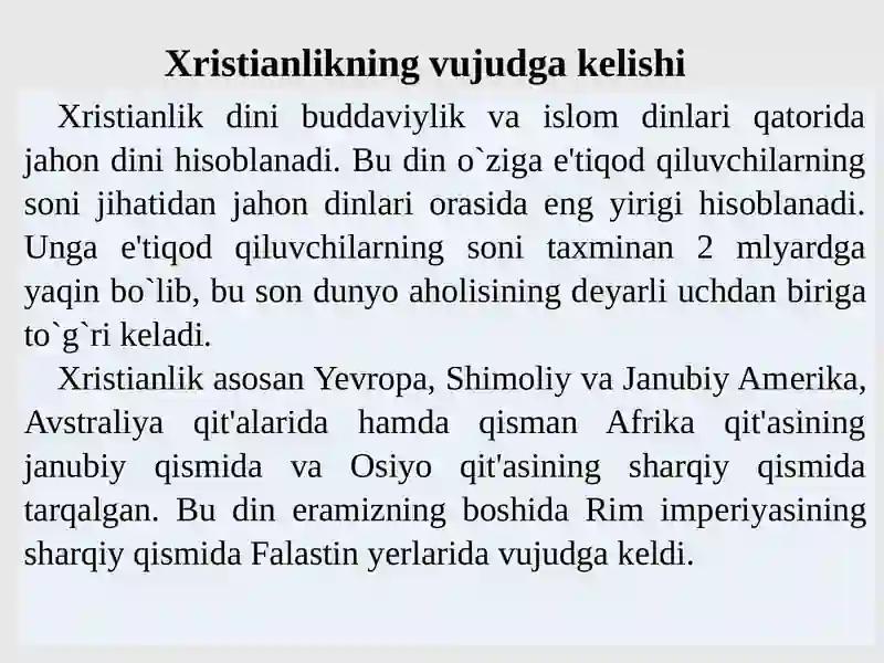 XRISTIANLIKDINI 4