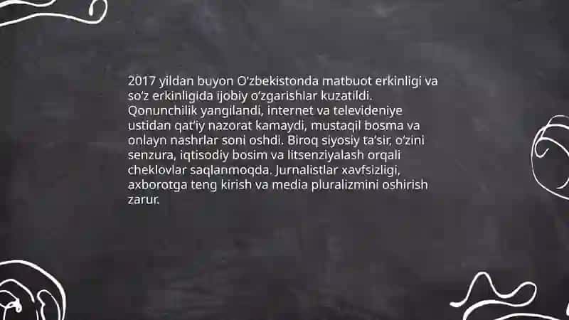 OAV faoliyatini tartibga soluvchi qonunchilik va normativ-huquqiy baza 4