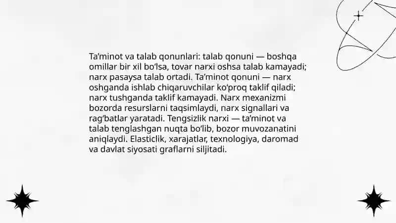 Bozor Iqtisodiyoti 4