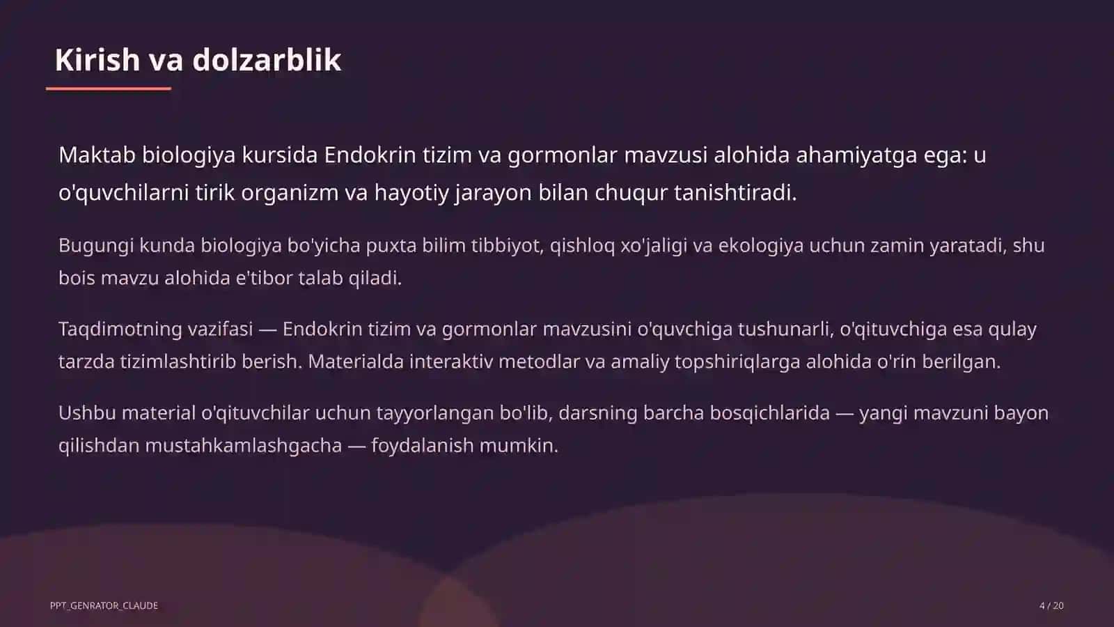 Endokrin tizim va gormonlar (8-sinf) 4