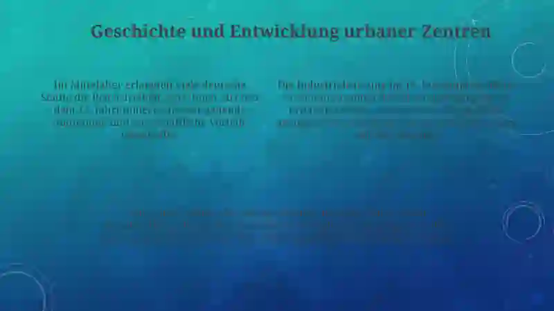 Deutschlands Städte: Ein Überblick 4