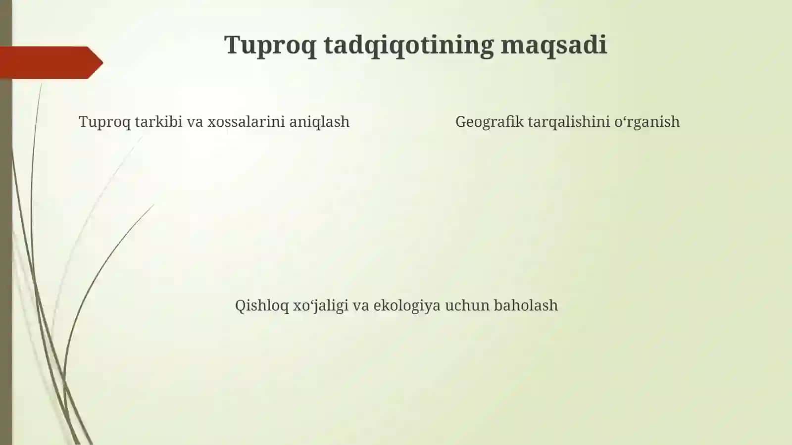 Tuproqlar geografiyasi tadqiqot metodlari 4