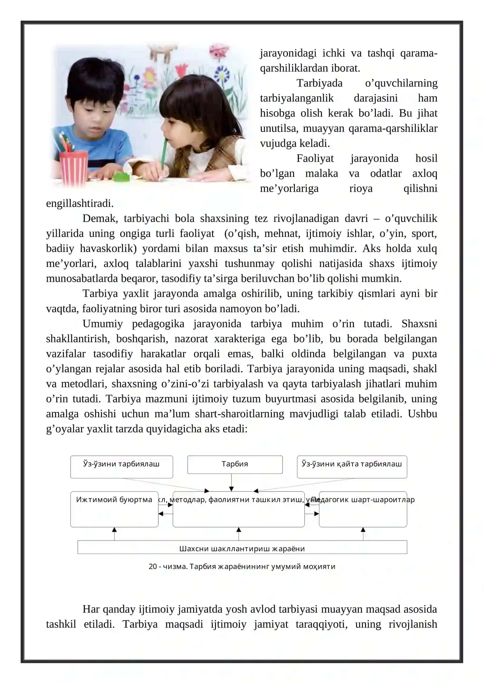 Tarbiya jarayonining mohiyati va mazmuni 4