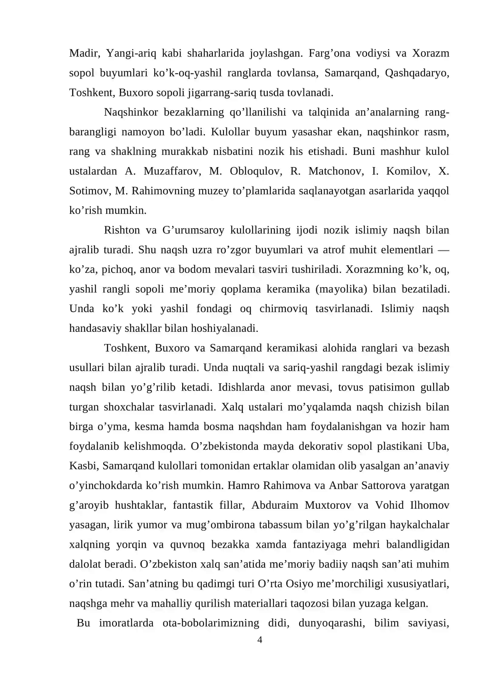 Naqqoshlik san’ati tarixi 4
