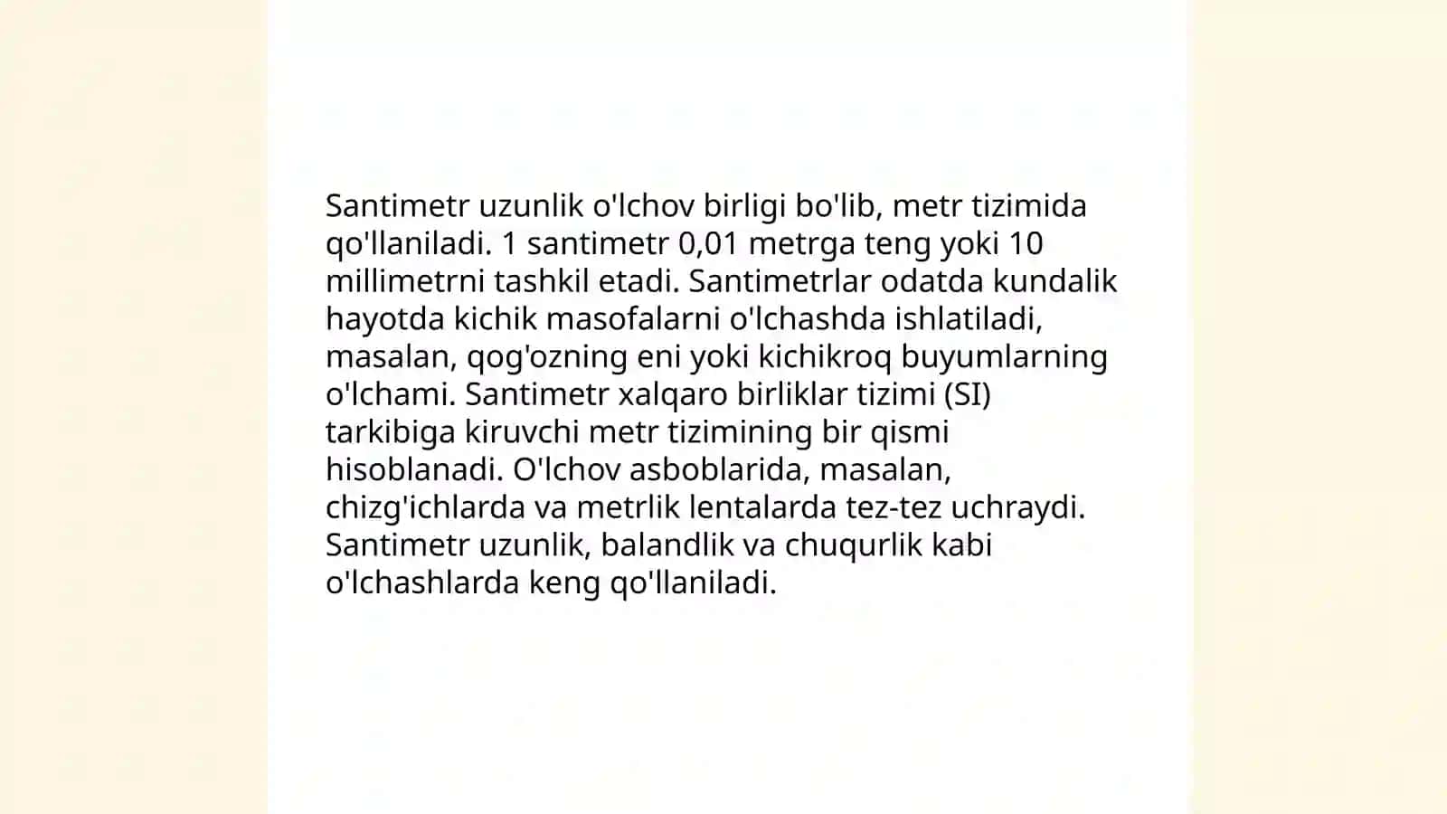 Uzunlik birliklari va ularning bog'liqligi 4