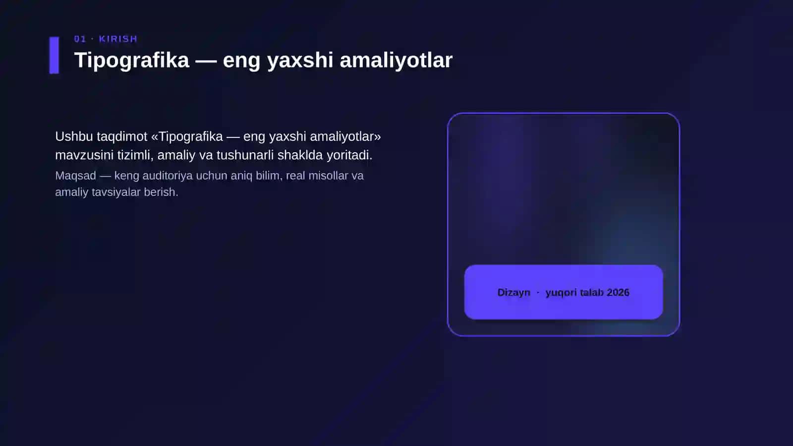 Tipografika — eng yaxshi amaliyotlar 4