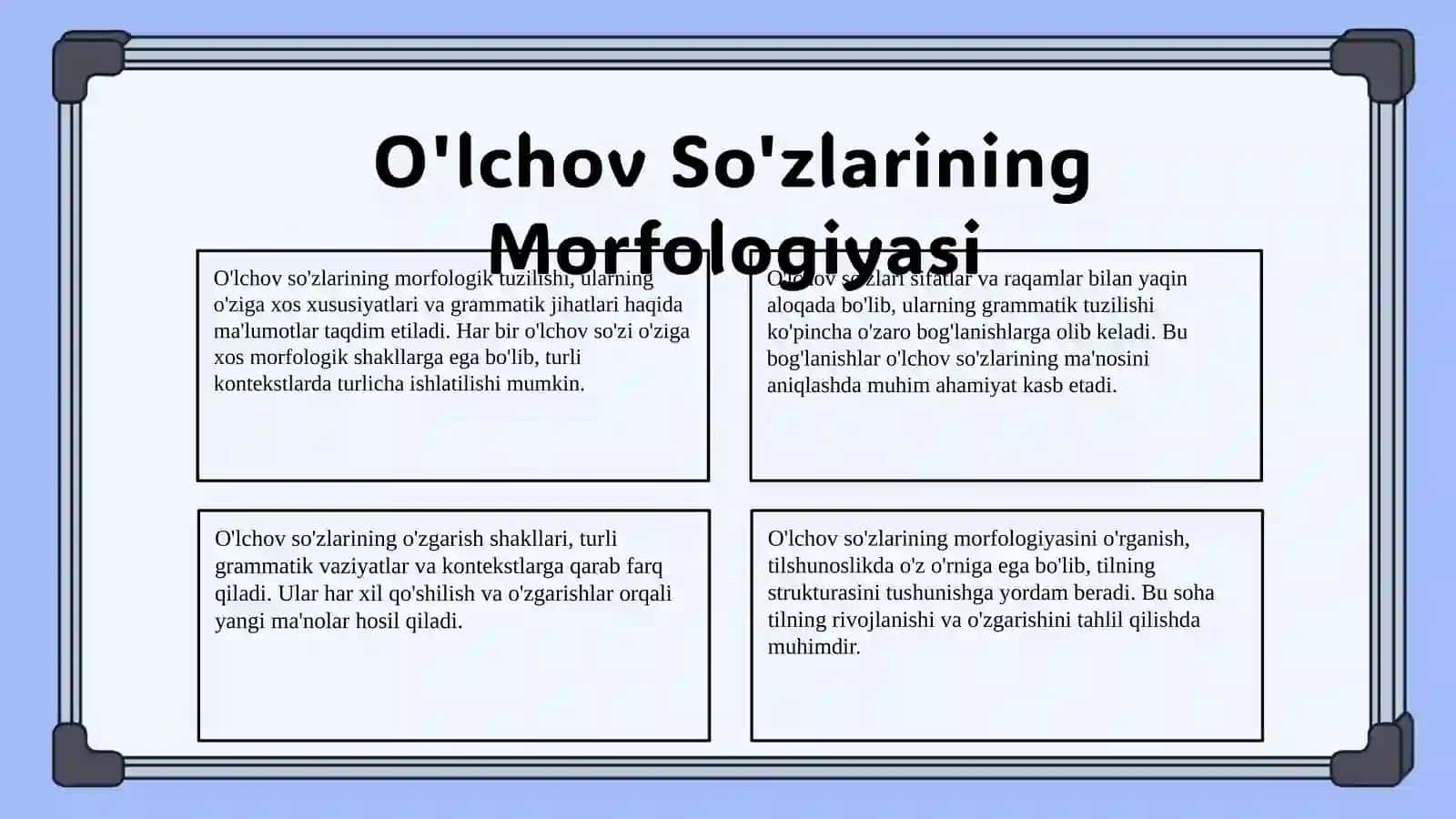 o`zbek tilida o`lchov so`zlar 4