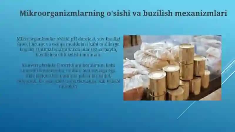 Konservalangan mahsulotlar texnologiyasi 4