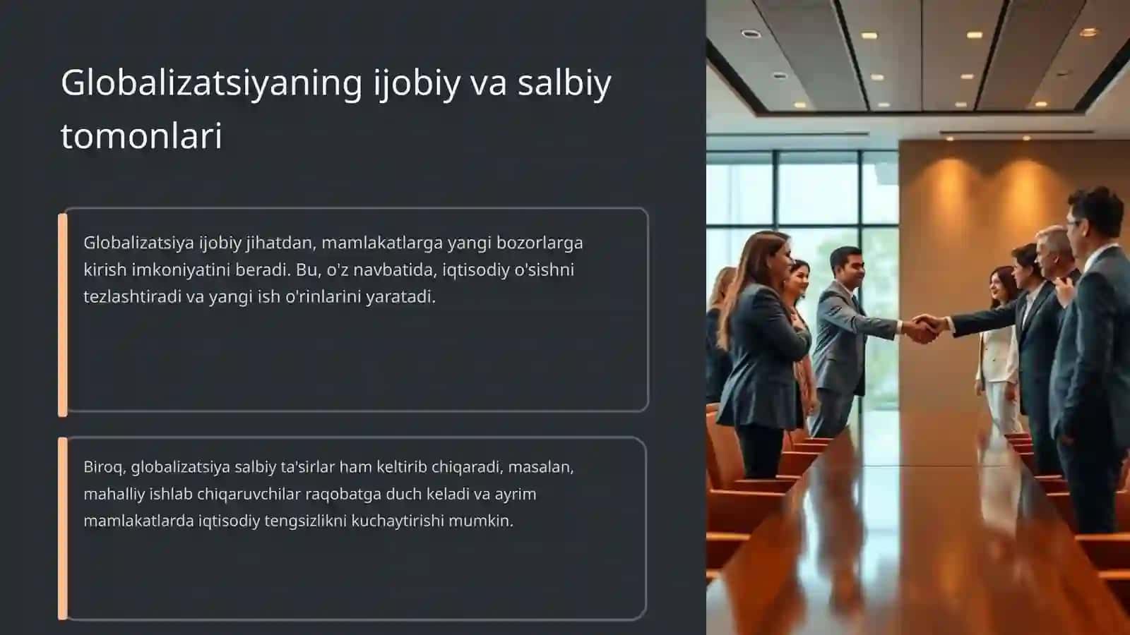 Tashqi savdo munosabatlari rivojlanishiga xos bo'Igan tendentsiyalar 4