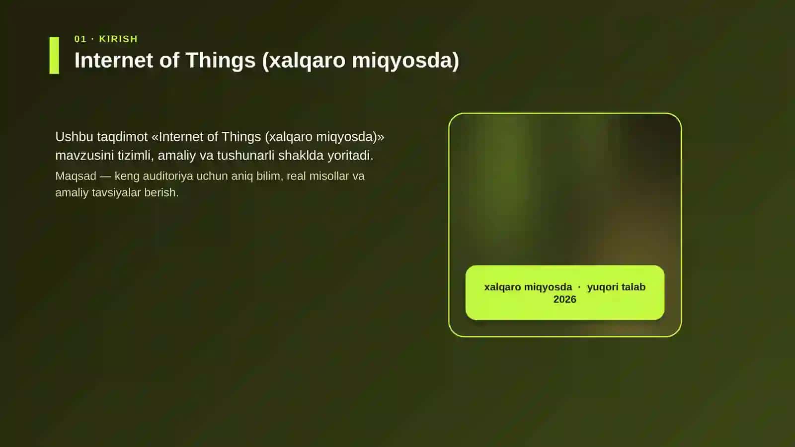 Internet of Things (xalqaro miqyosda) 4