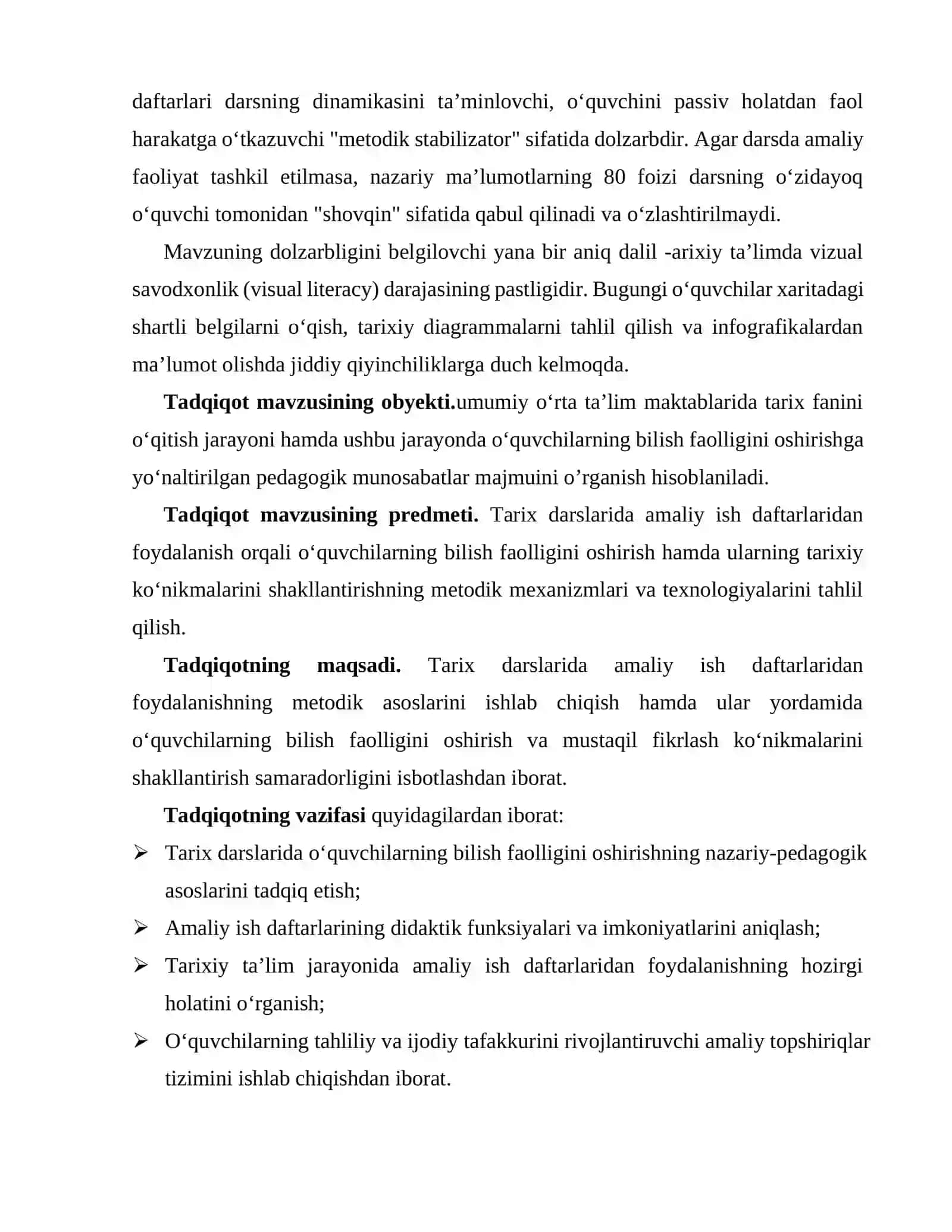 O’quvchilarni tarixiy bilimlarini shakllantirishda amaliy ish daftarlari-ta’lim samaradorligini oshirish vositasi 4